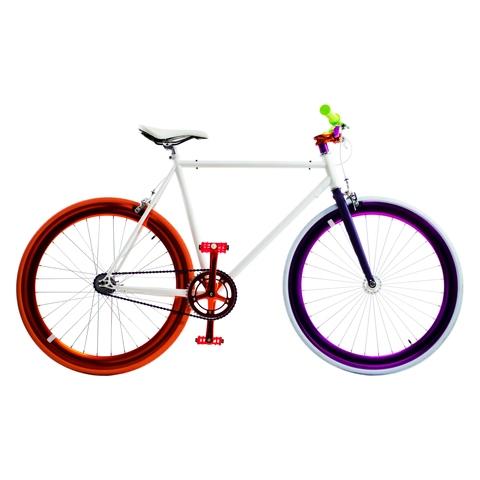 fixie bike pink