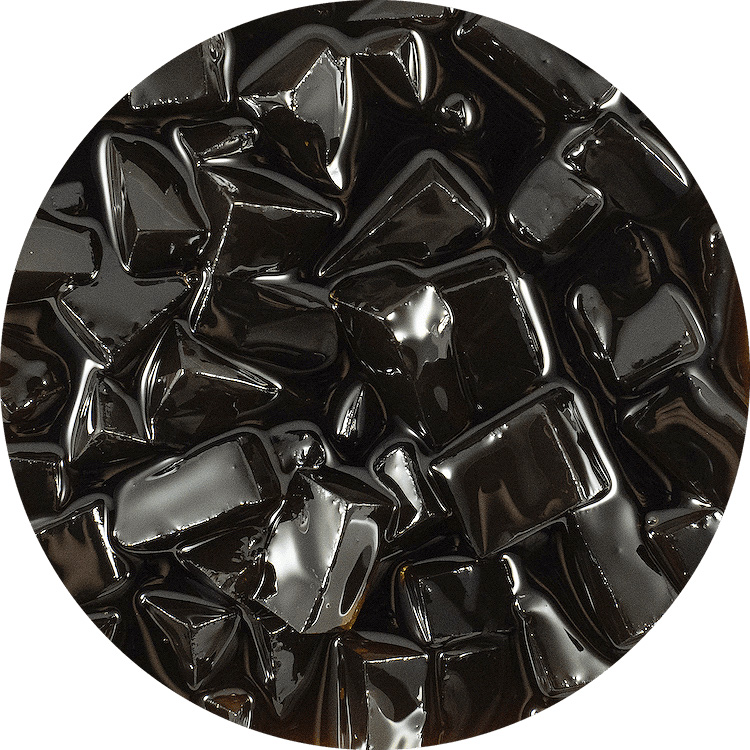 Coffee Flavored Crystal Jelly