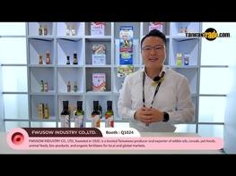 FWUSOW INDUSTRY CO., LTD., founded in 1920, is a trusted Taiwanese producer and exporter of edible oils, cereals, pet foods, animal feeds, bio-products, and organic fertilizers for local and global markets. Website： https://fwusow.en.taiwantrade.com/ https://www.fwusow.com.tw/en/ 2025【FOOD TAIPEI MEGA SHOWS】 Show Dates：2025.06.25 ~ 06.28 Venues：Nangang Exhibition Center, Hall 1,2 (TaiNEX 1,2) https://www.foodtaipei.com.tw/zh-tw/index.html #FOODTAIPEIMEGASHOWS #edibleoils #cereals #organic #petfoods