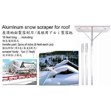 Aluminum Snow Scraper for Roof