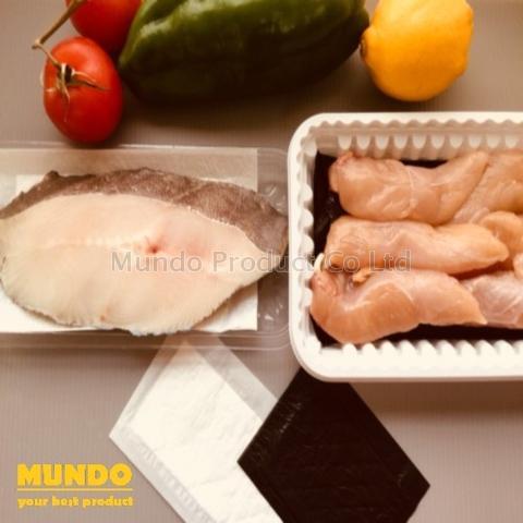 Absorbent Pad / Freezing Seafood Packaging - Mundopack