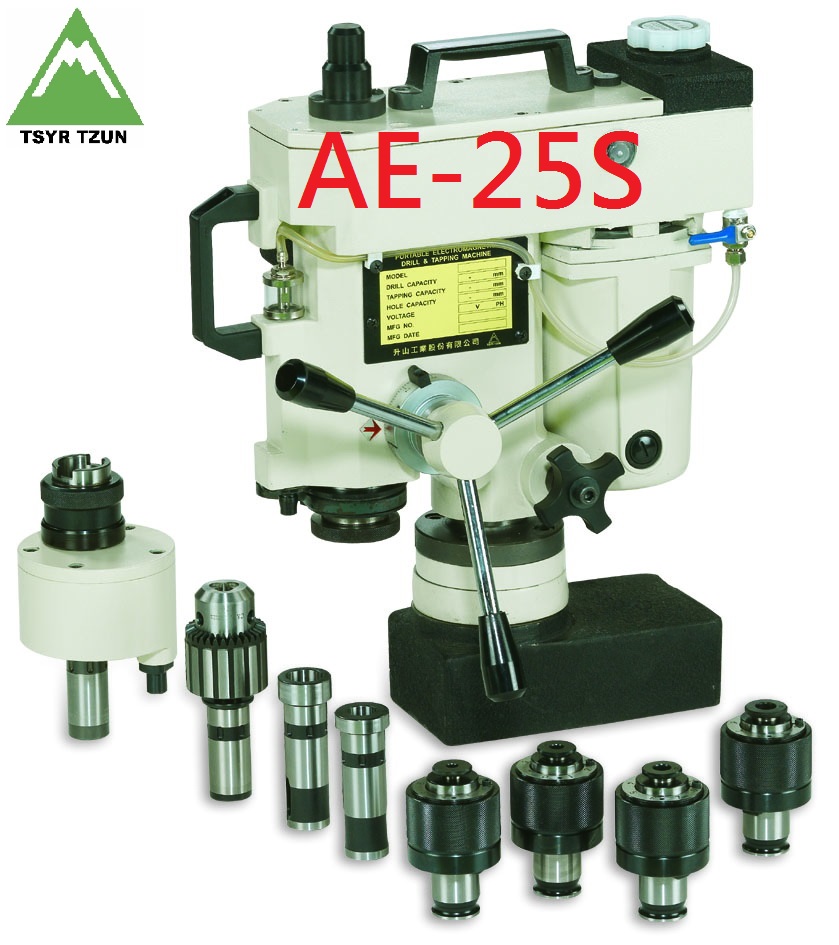 Portable drill and tapping machine (singlePhase