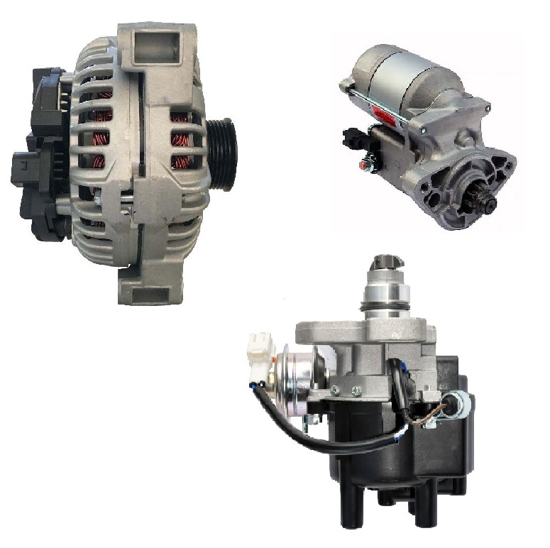 Alternators , Starters , Ignition distributors