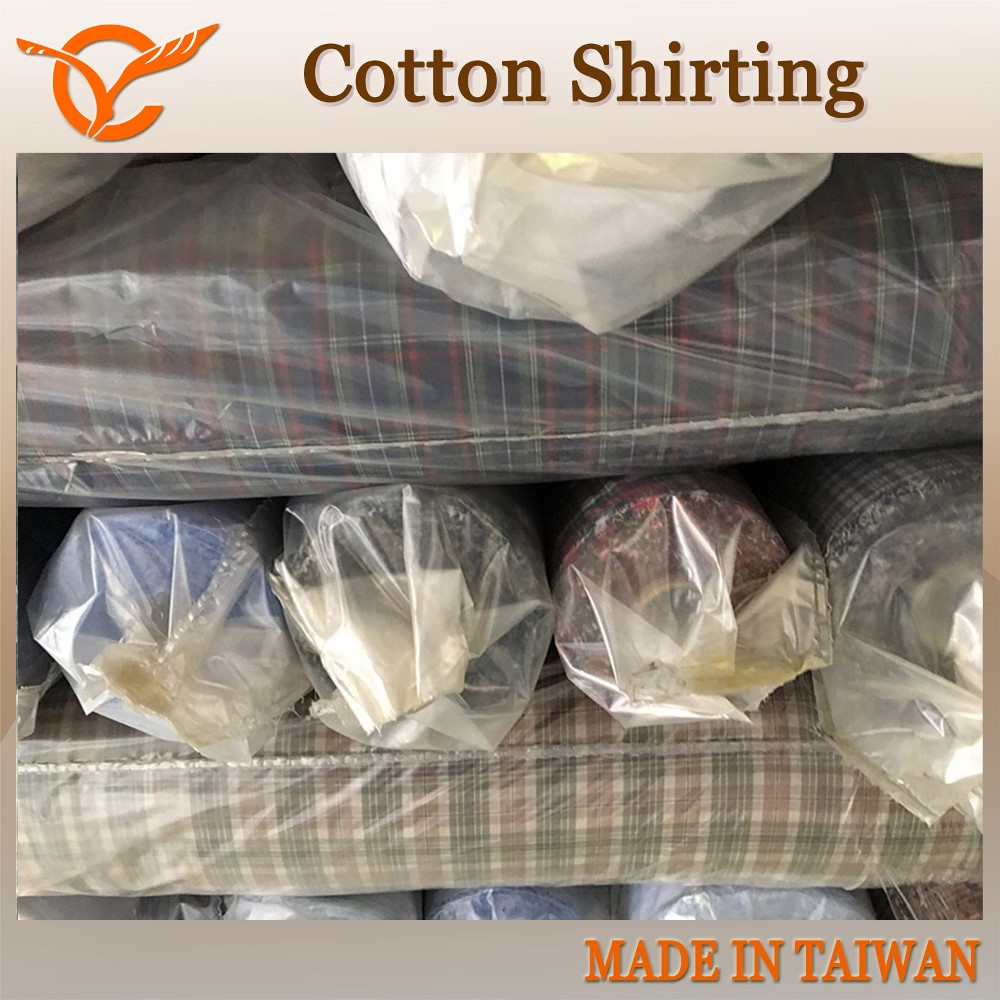 60 Cotton 40 Polyester Shrink Fabric Stock For Shirts