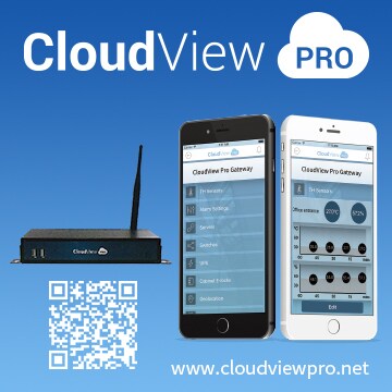 CloudView Pro : Multi-Service Gateway with Smartphone App plus push ...