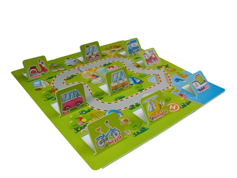 Racing Car Mat-Reading Series