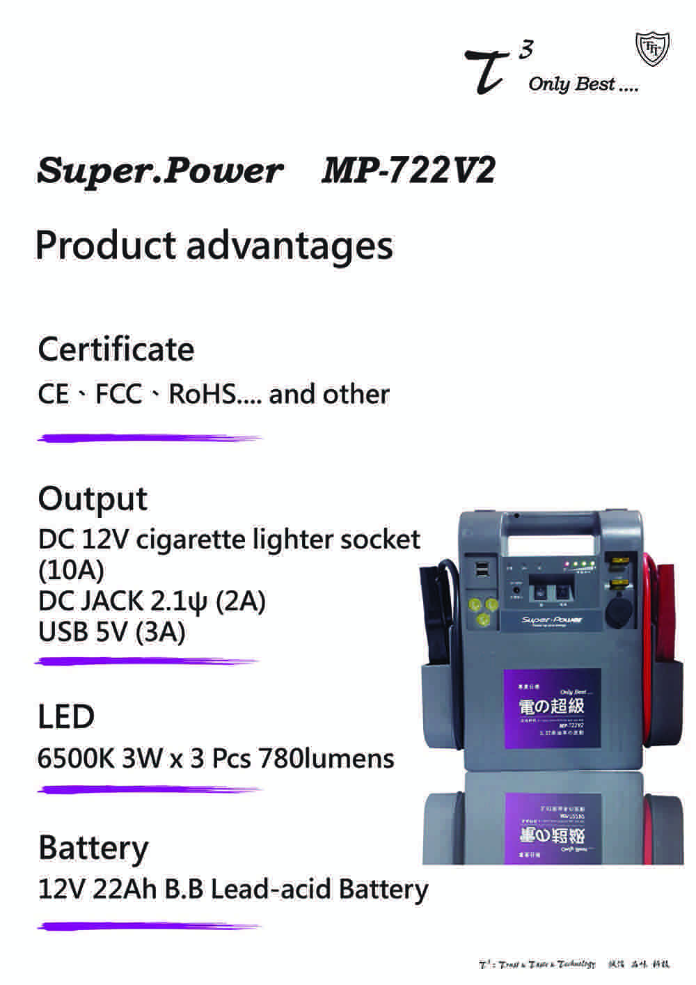 battery pack car booster