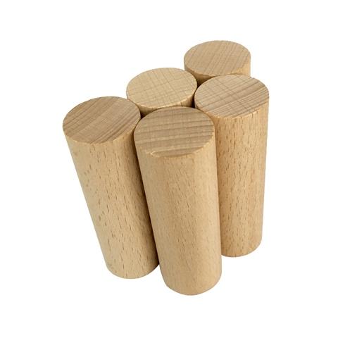 wooden cylinder block