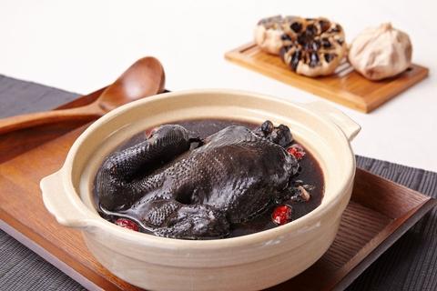 Black Garlic Silkie Chicken Soup