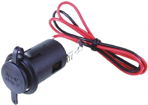 Automobile Outlet Socket With Protective Cap 20A 12V DC