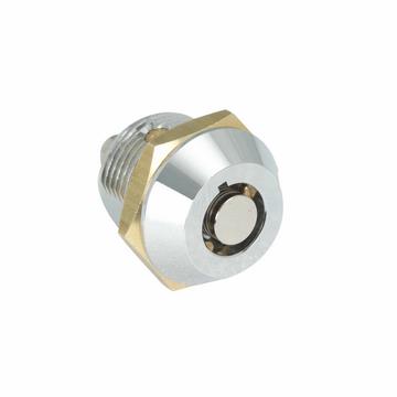 Copper Tubular Push Lock Pin Type Chrome Plated