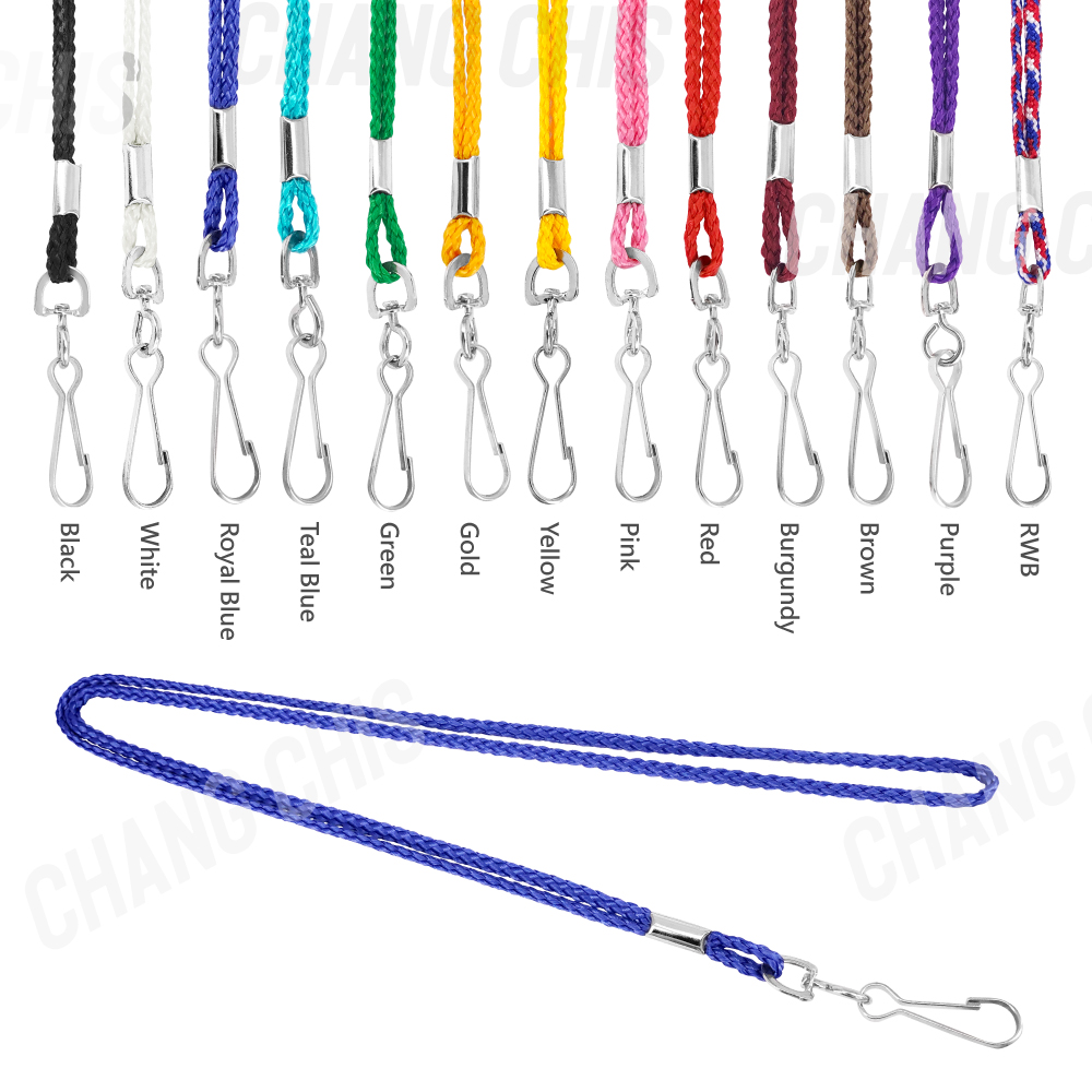 Round Cord Lanyard - Swivel Hook | Taiwantrade.com