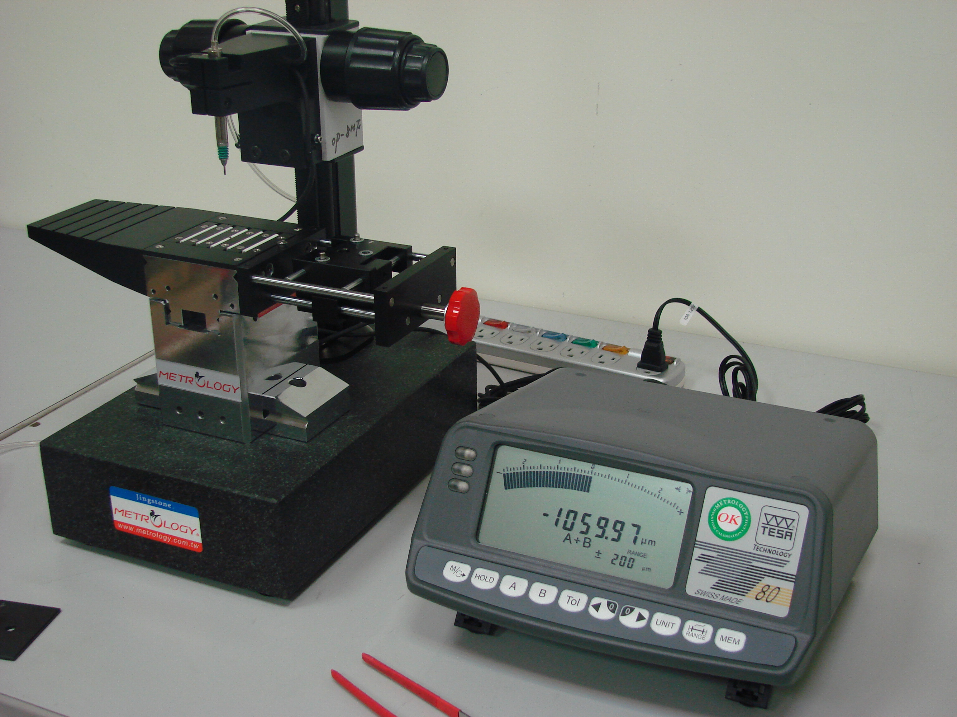 Gauge Block Comparator JINGSTONE PRECISION MEASUREMENT & CALIBRATION