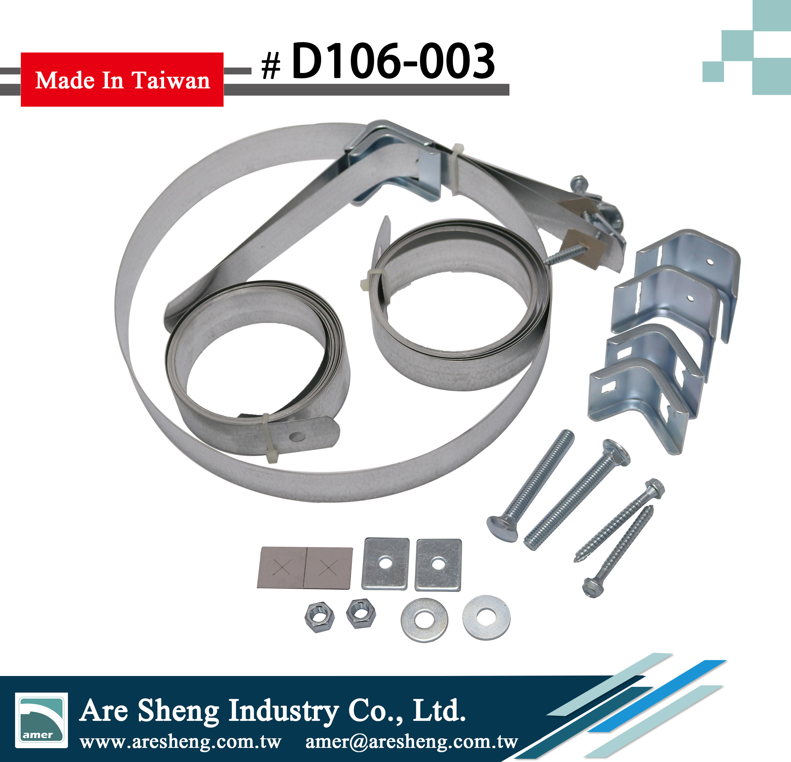 Water heater strap kits for 120 gallon Taiwantrade