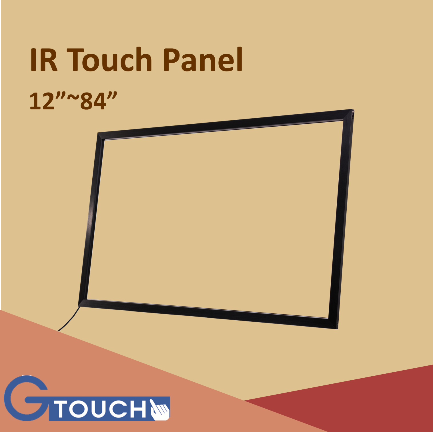 GTOUCH Infrared Touch Screen 12" to 21.5" and 24" to 84" Taiwantrade