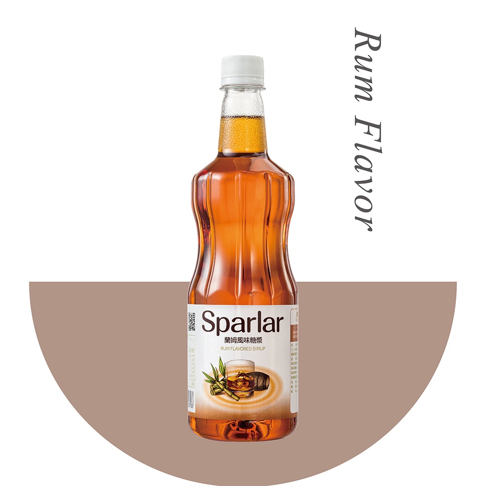 Sparlar Rum Flavored Syrup, nonalcohol beverage ingredient Taiwantrade