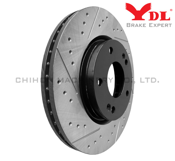 Anti-rust Brake Disc Rotor, HYUNDAI, Santa Fe, TRAJET, 51712-3B000 ...