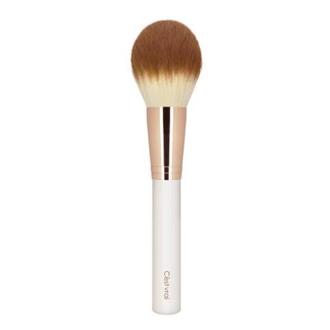 Face Powder Brush / Powder Foundation Brush - Easy Brushed