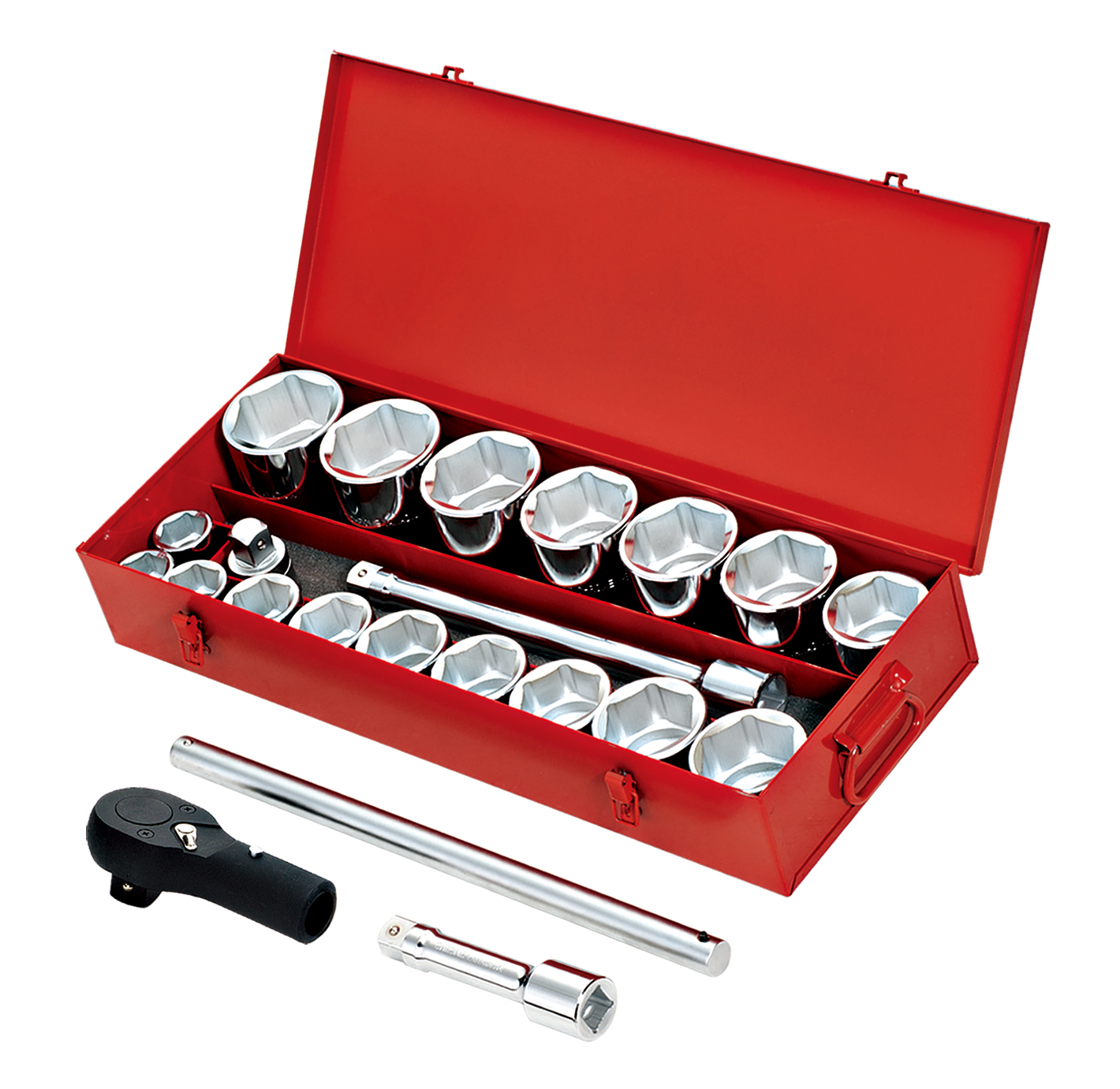 1" DR. Large Impact Socket Set 22 PCS
