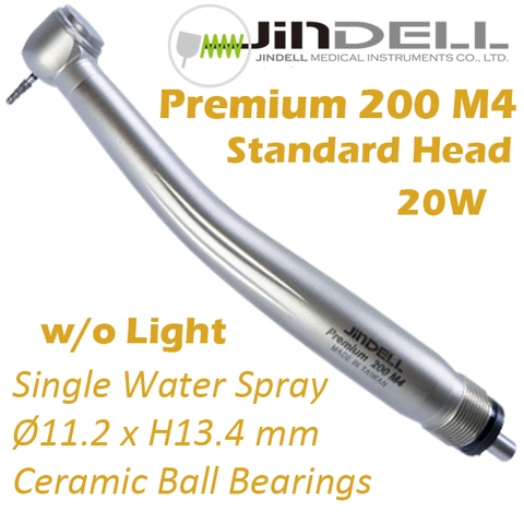 Premium 200 - CLASSIC LINE Without Light Single Spray Air Turbines