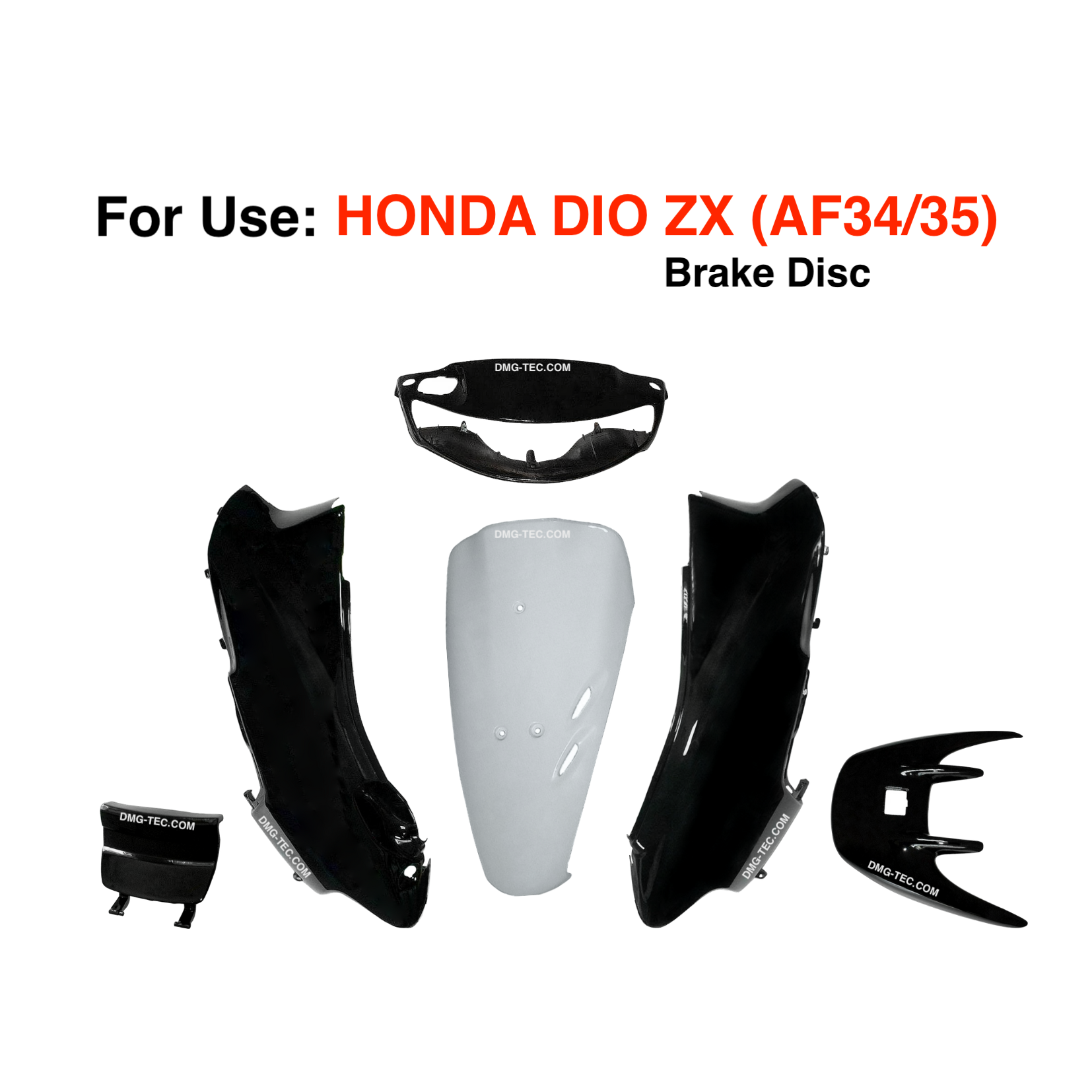 Plastic Fairing Kit For Use Honda Dio Zx Af34 Af35 Dmg Taiwantrade Com