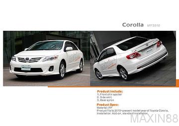 2012 corolla body kit