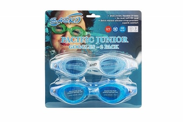 SWIMMING GOGGLES - S52 Pacific Junior combo pack