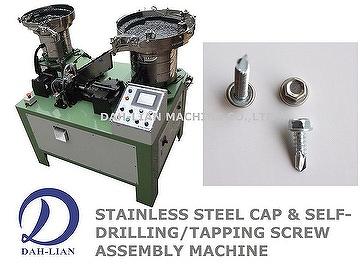 Stainless Steel Cap with Screw Assembly Machine