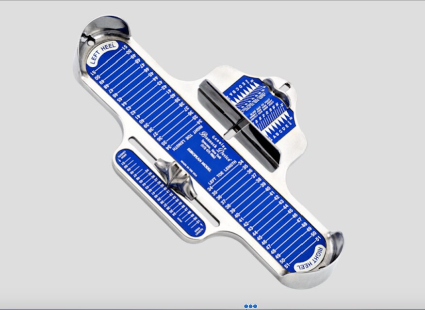 Brannock Device Euro Adult Foot Measuring Device, | Taiwantrade.com
