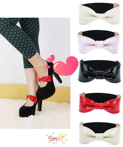 Black Pumps with Ankle Strap for Women