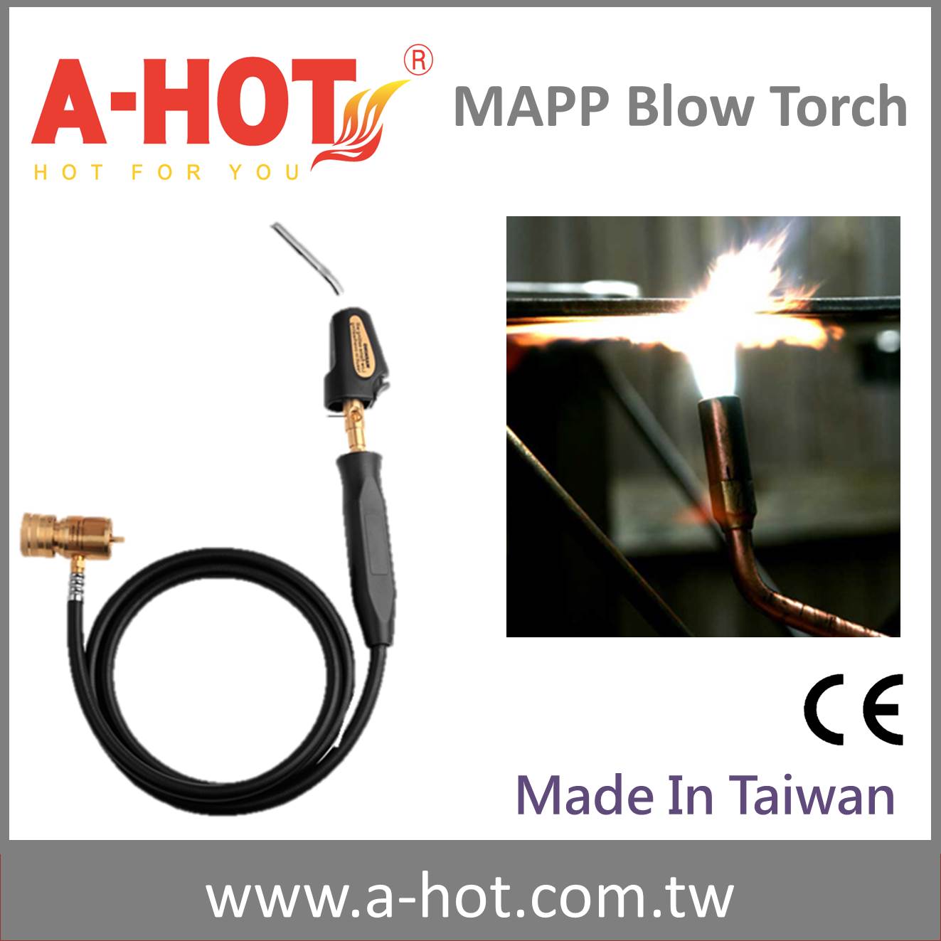 Adjustable Brazing Propane Torch Burner