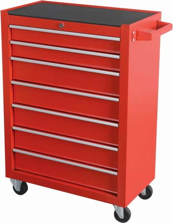 7 Drawer Roller Cabinet, Loading 10 kgs, 510 x 265mm