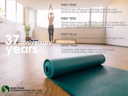 yoga and exercise mats