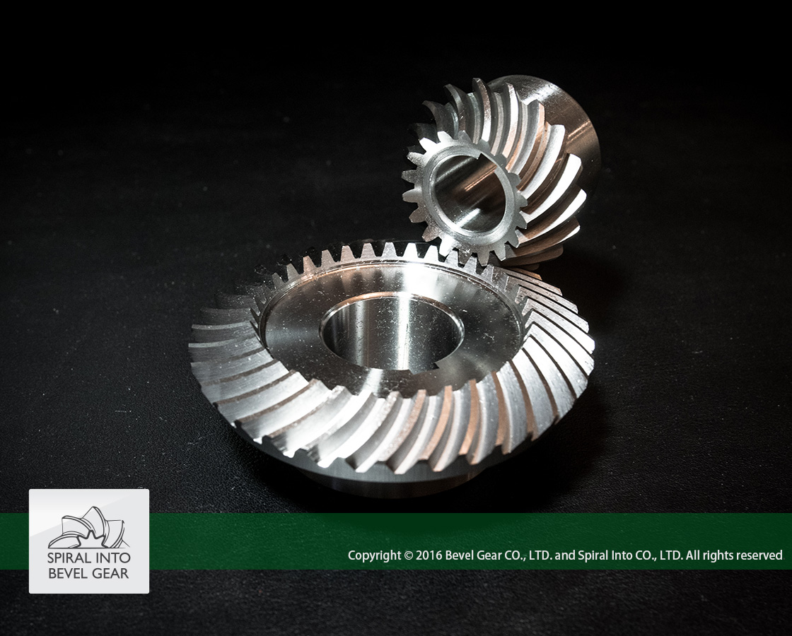 Spiral Bevel Gear for Machinery SPIRAL INTO CO., LTD.