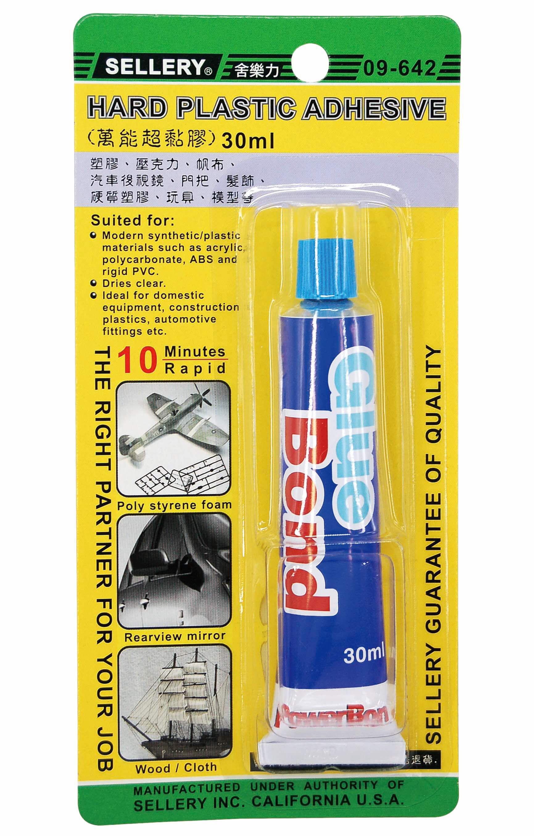 HARD PLASTIC ADHESIVE 30ml