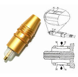 Patented Toslink Optical Fiber Plug - Patented plug is not for selling individually, only used on POF cable