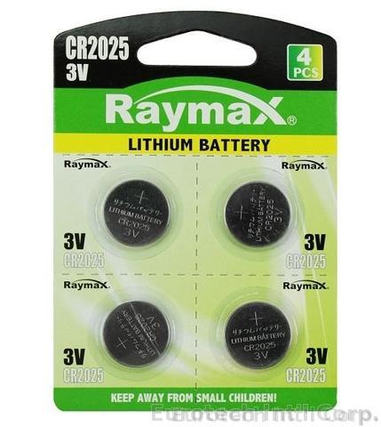 lithium battery cr2025 3v
