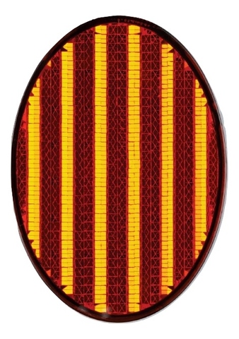 red bike reflector