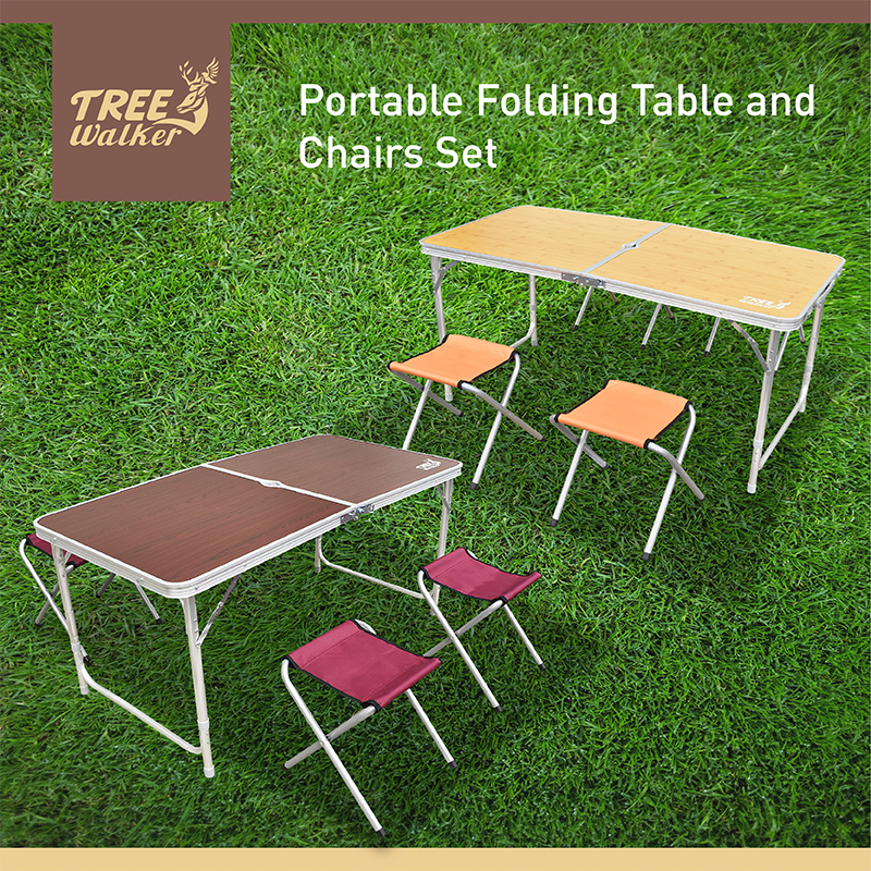 Portable Folding Table and Chairs Set TREHEL ENTERPRISE CO LTD.