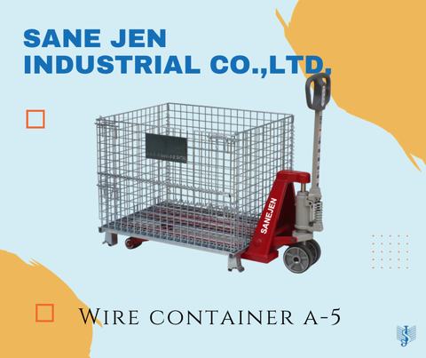 Foldable Wire Mesh Container