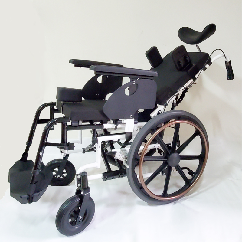 Alum. Foldable Reclining Wheelchair | Taiwantrade.com