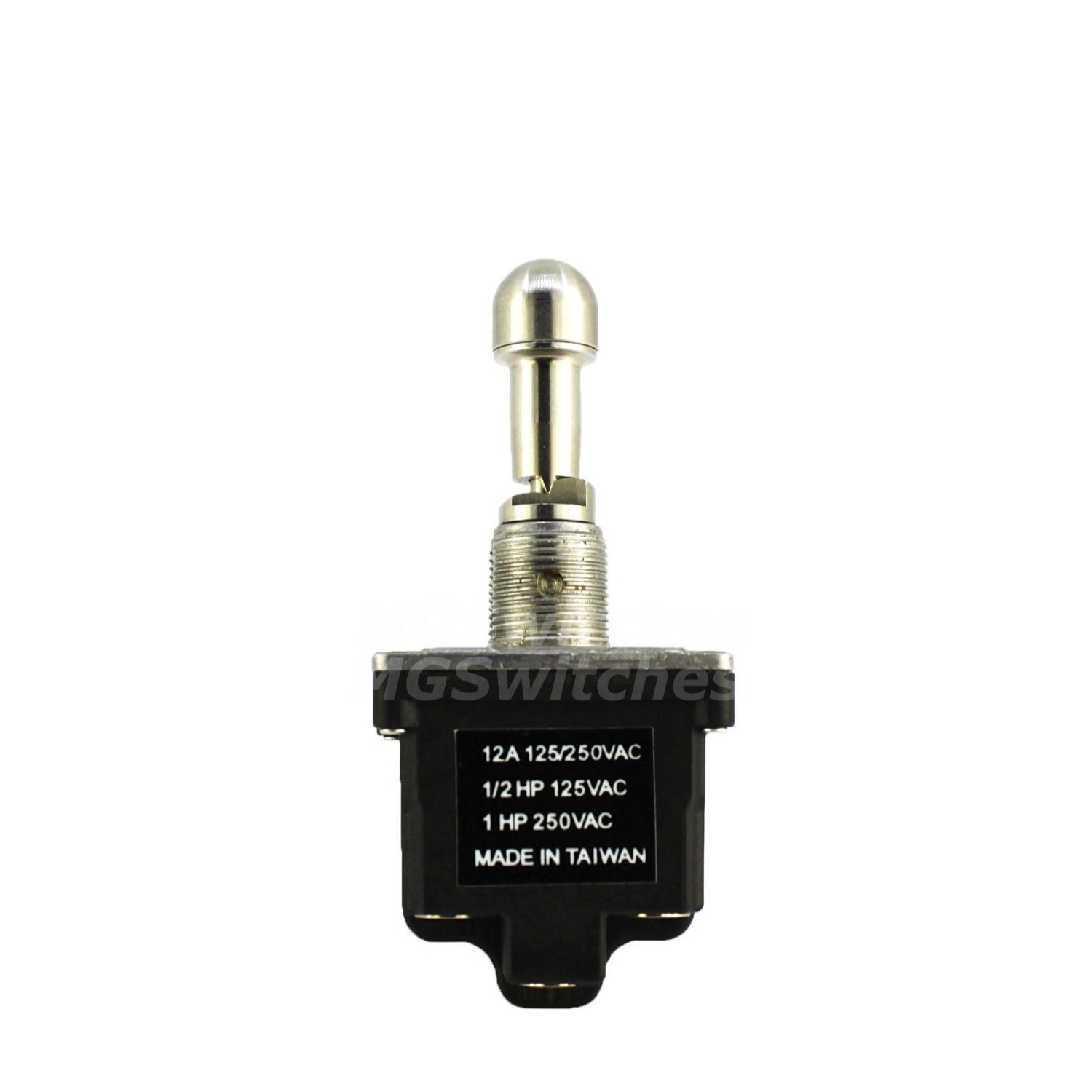 3 Position Waterproof IP68 Toggle Switch with Locking Lever (ON)OFF