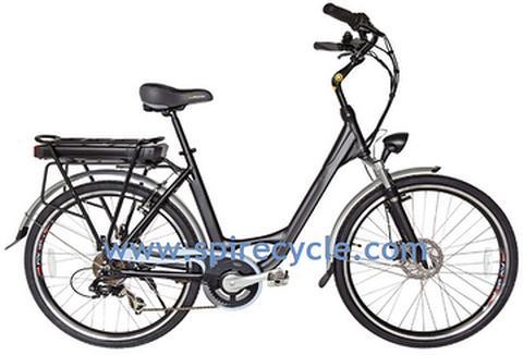 350w alloy ebike 26'' E-City Bike 7 Speeds