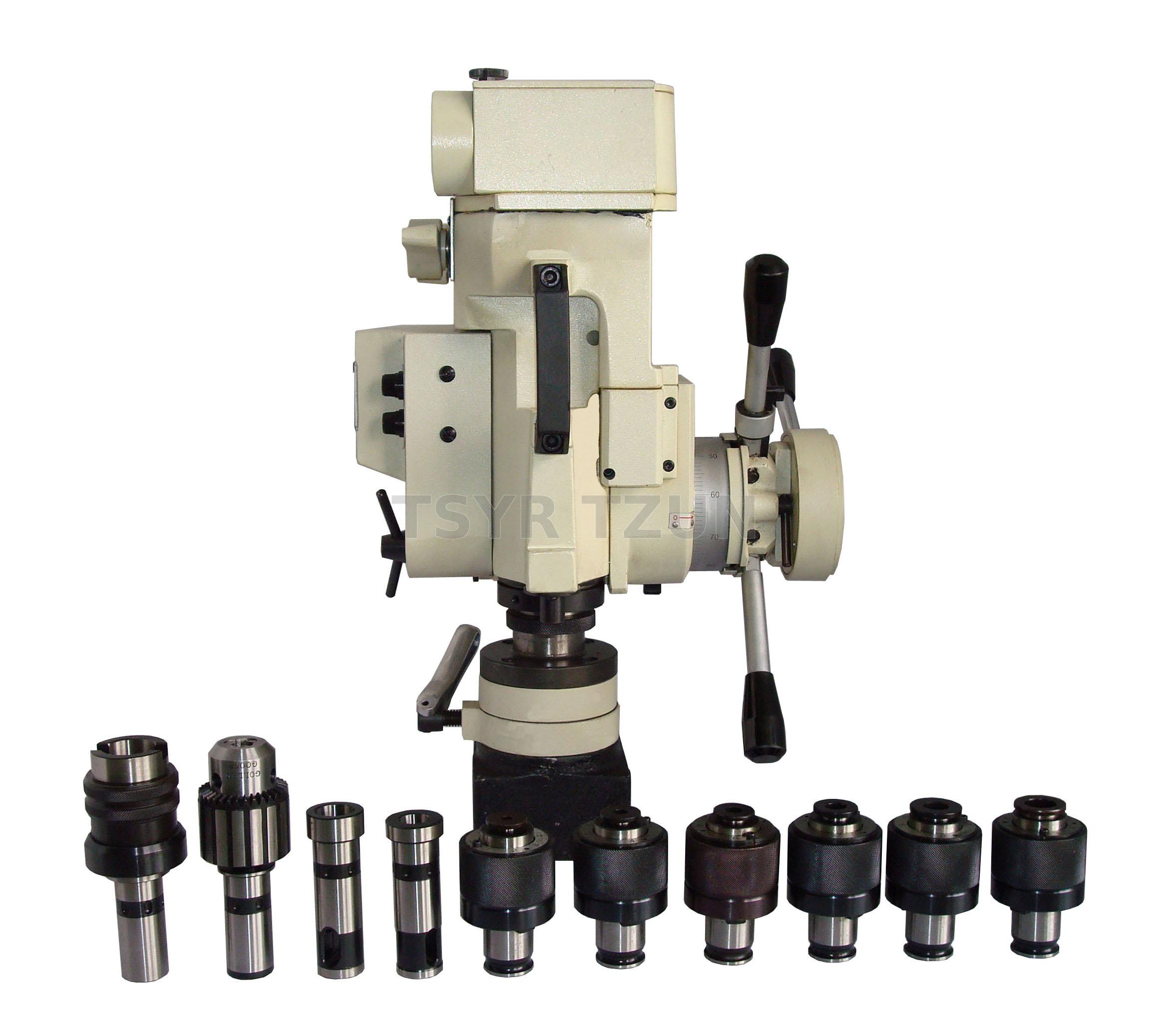 Portable automatic drill and tapping machine