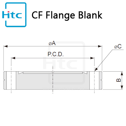 CF Flanges CF Blank vacuum flangeCF35B