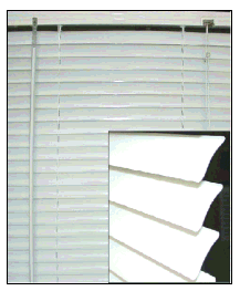 WINDOW BLINDS, MINI BLINDS, 1