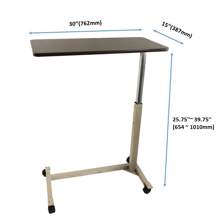 Mobile Overbed Table (Wards Medical Supply)