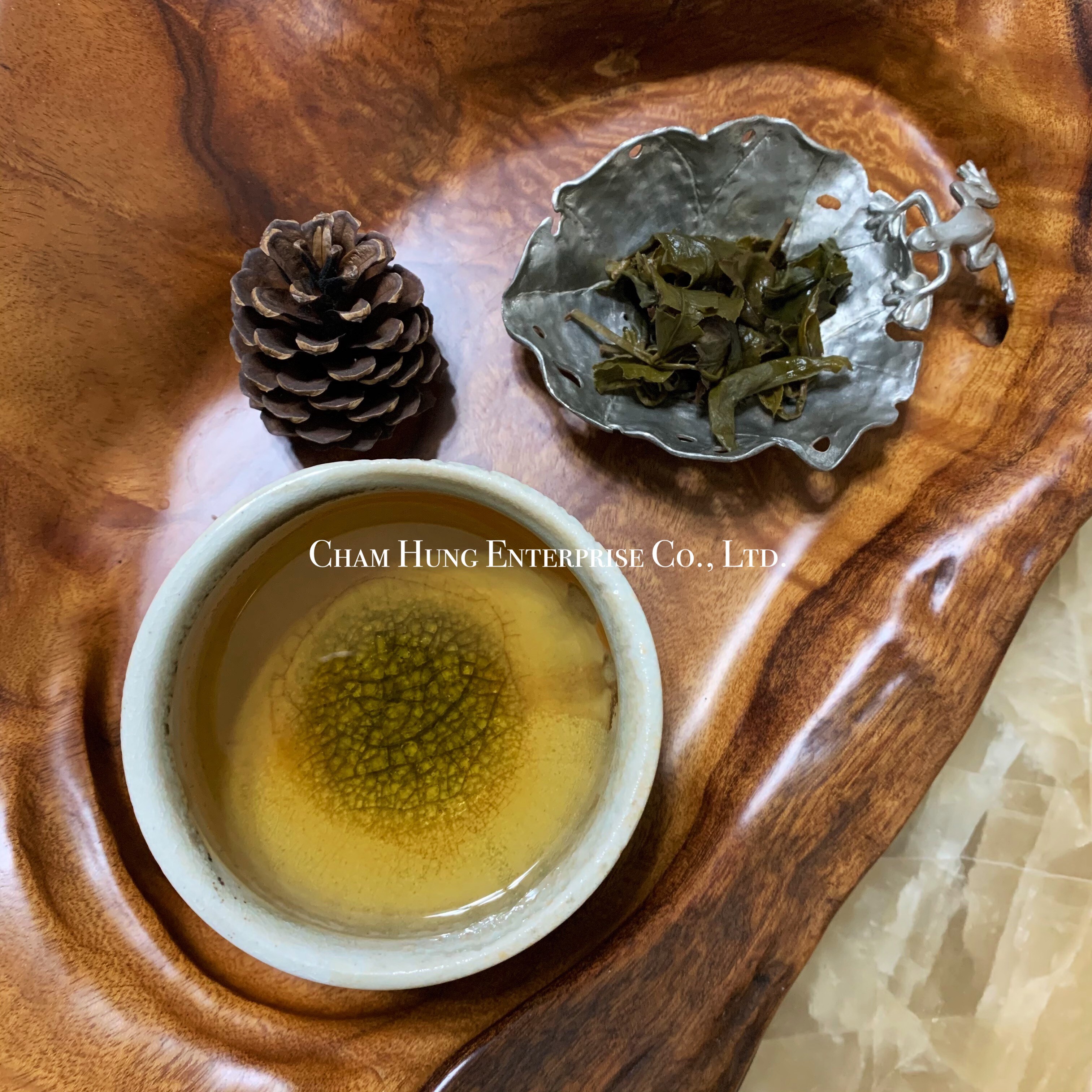 Shanlinxi Oolong, MEDIUMfermented, Taiwan BLACK Tea Leaves sample