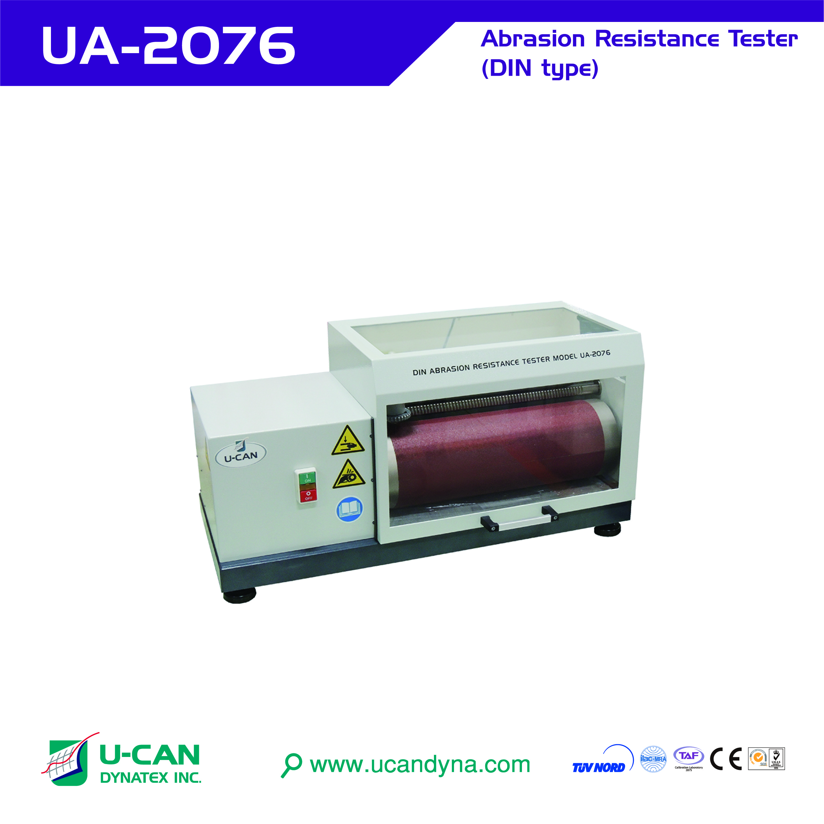 Abrasion Resistance Tester (DIN type)