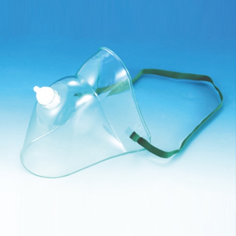 Tent Mask with Oxygen Adaptor